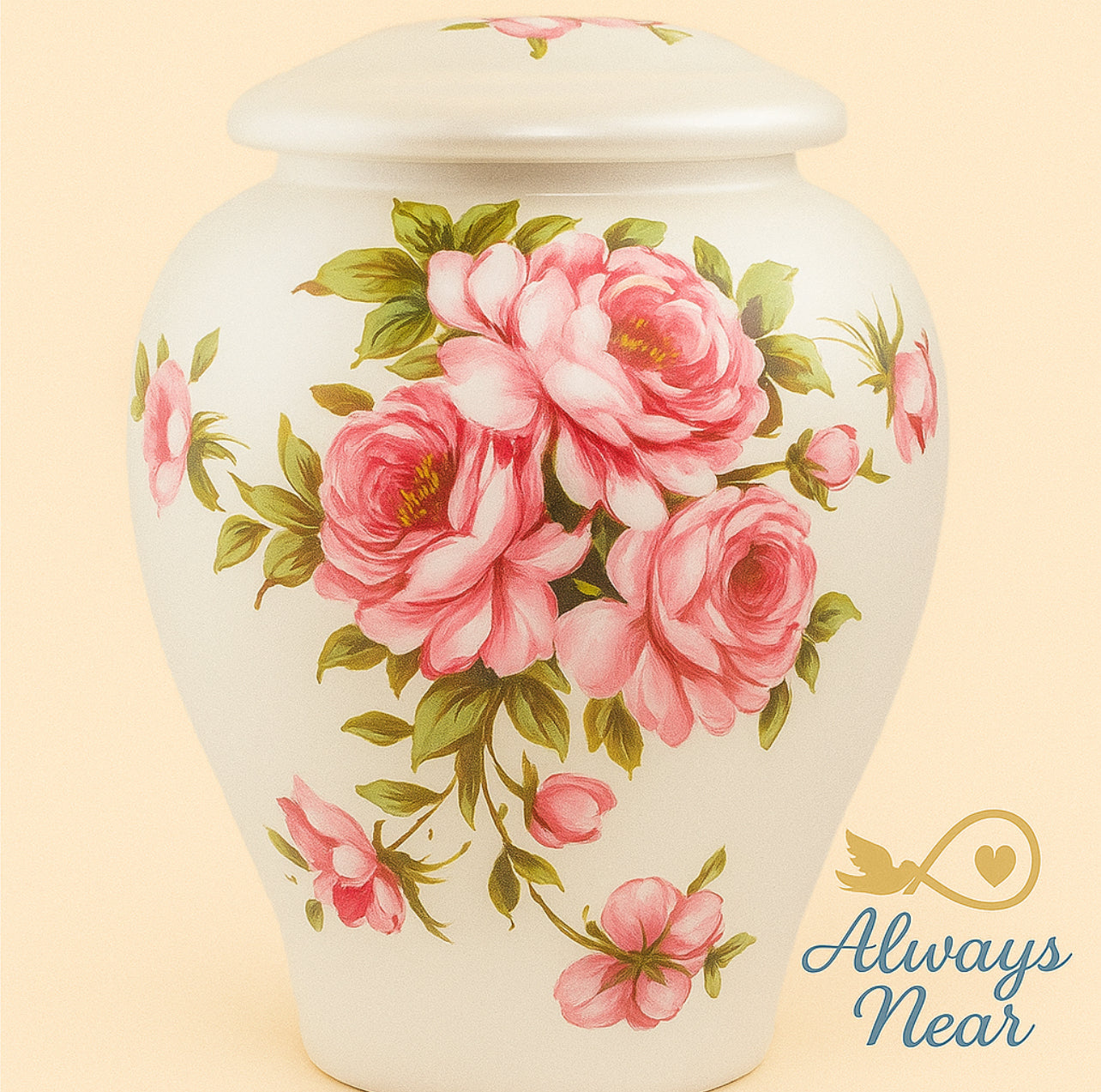 Everrose Tribute – Handcrafted Ceramic Cremation Urn
