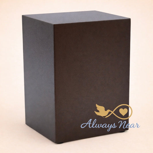 Heritage Vault – Antique Bronze Memorial Cube