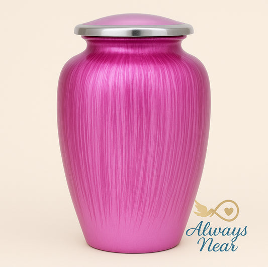Blush Grace – Pink Reflection Urn