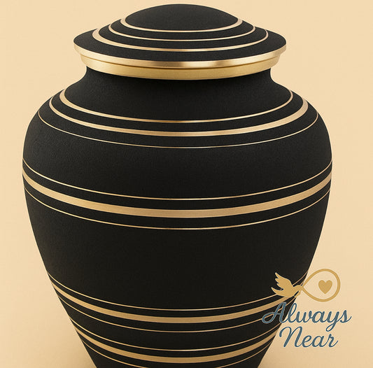Obsidian Honor – Onyx Elite Full-Size Urn