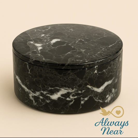 Eternal Stone – Noire Marble Keepsake Box