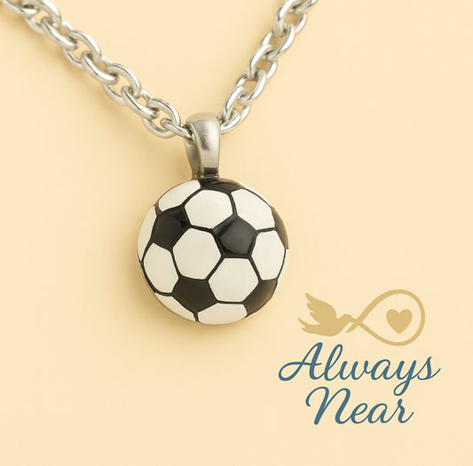 Final Goal – Soccer Ball Cremation Pendant