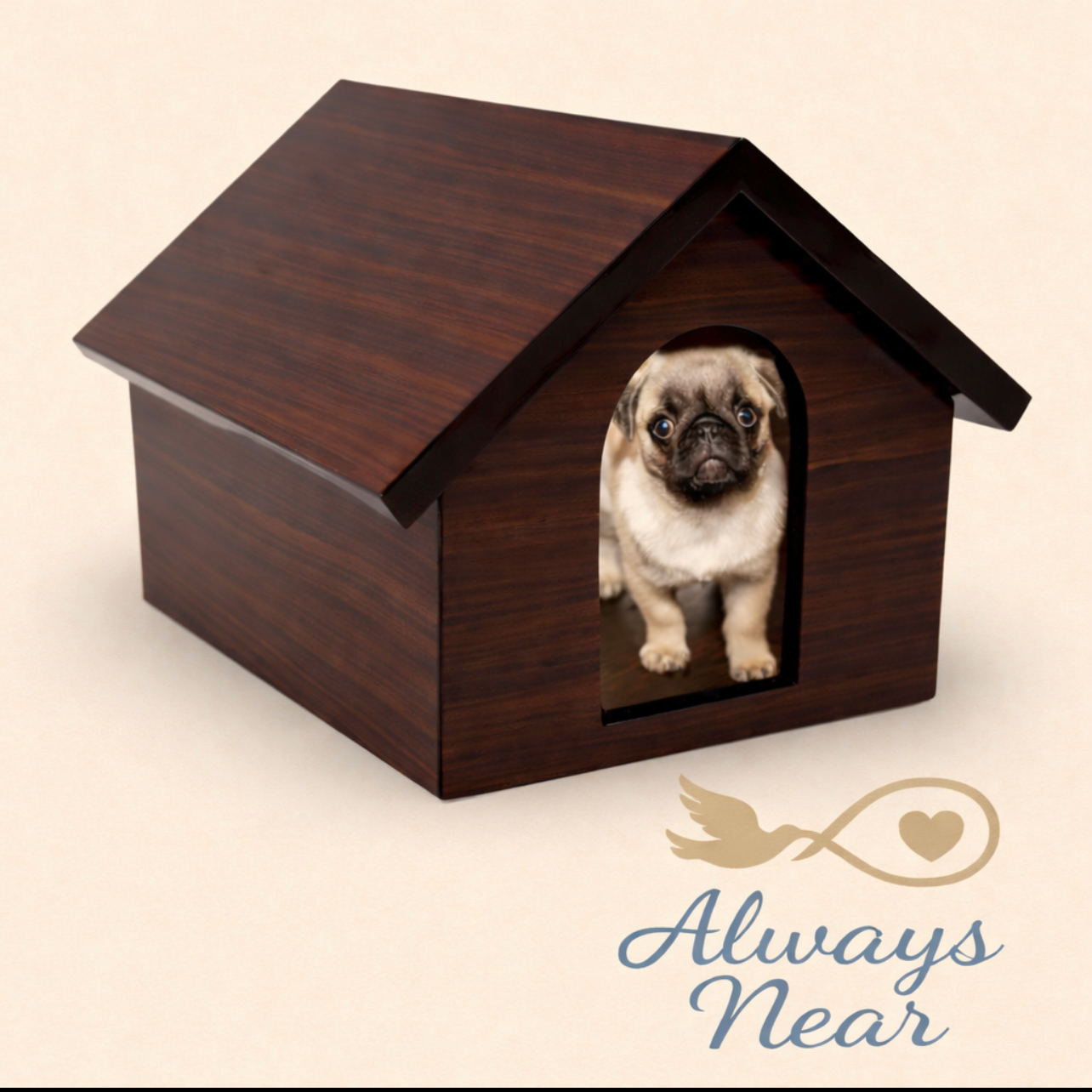 Home at Heart – Doghouse Memorial Keepsake Box